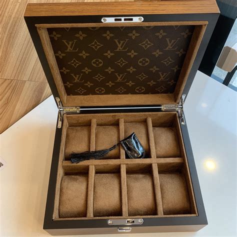 louis vuitton watch box price|8 Watch Case Monogram Canvas .